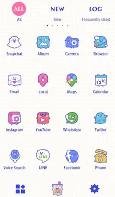 Cute Icon Friends android App screenshot 1